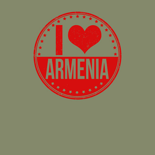 Мужской свитшот Love Armenia / Авокадо – фото 3