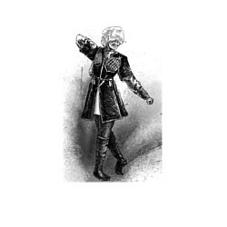 Свитшот хлопковый мужской Горский танец, цвет: белый — фото 2