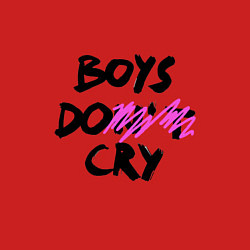 Свитшот хлопковый мужской Boys dont cry, цвет: красный — фото 2