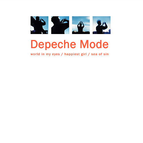 Мужской свитшот Depeche Mode - World In My Eyes Single / Белый – фото 3