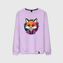 Мужской свитшот Neon fox