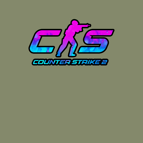 Мужской свитшот КС 2 лого неон / Авокадо – фото 3