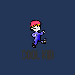 Свитшот хлопковый мужской Cool kid, цвет: тёмно-синий — фото 2