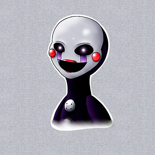 Мужской свитшот FNAF Марионетка / Меланж – фото 3