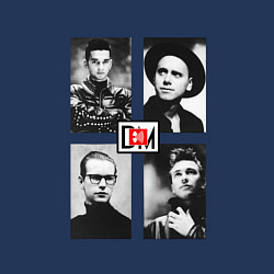 Свитшот хлопковый мужской Depeche Mode - 101 For The Masses, цвет: тёмно-синий — фото 2