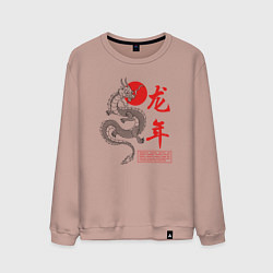 Мужской свитшот Year of the dragon