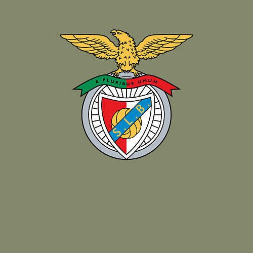 Мужской свитшот Benfica club / Авокадо – фото 3