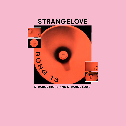 Мужской свитшот Depeche Mode - Strangelove Bong / Светло-розовый – фото 3
