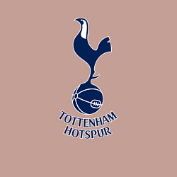 Свитшот хлопковый мужской Tottenham Hotspur fc sport, цвет: пыльно-розовый — фото 2