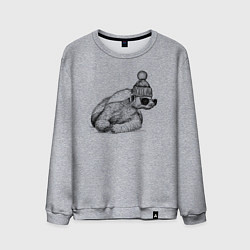 Мужской свитшот Медоед стильный