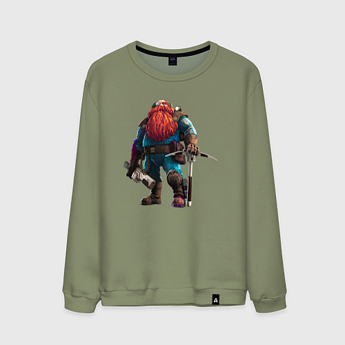 Мужской свитшот Deep Rock Galactic / Авокадо – фото 1