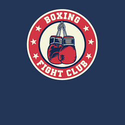 Свитшот хлопковый мужской Boxing fight club, цвет: тёмно-синий — фото 2