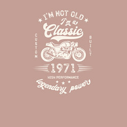 Свитшот хлопковый мужской Классика 1971, цвет: пыльно-розовый — фото 2