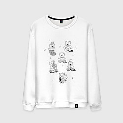 Мужской свитшот Мишки - раскраски