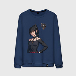 Мужской свитшот Shadowheart - балдурс гейт 3