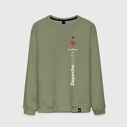 Мужской свитшот Depeche Mode - Violator роза