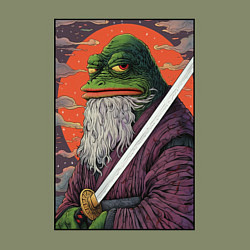 Свитшот хлопковый мужской Pepe samurai, цвет: авокадо — фото 2