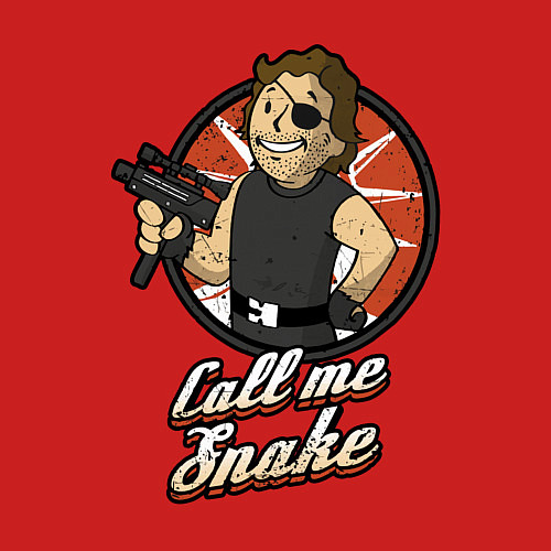 Мужской свитшот Vault snake / Красный – фото 3