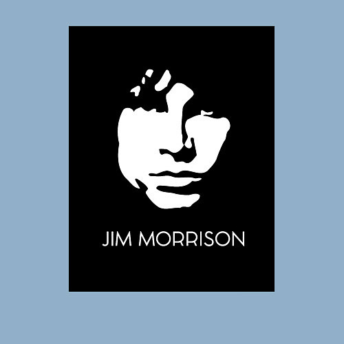 Мужской свитшот Jim Morrison in bw / Мягкое небо – фото 3