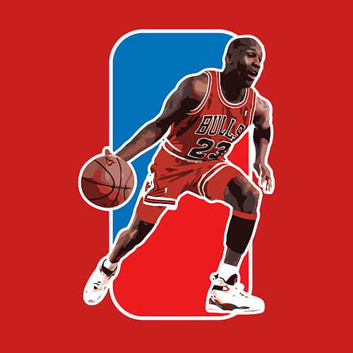 Мужской свитшот Jordan play / Красный – фото 3