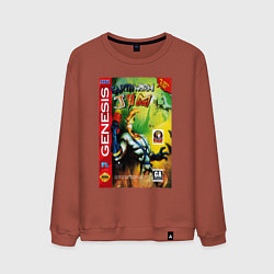 Мужской свитшот Earth worm jim cover