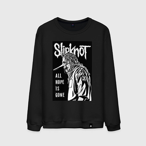 Мужской свитшот Slipknot - hope is gone / Черный – фото 1