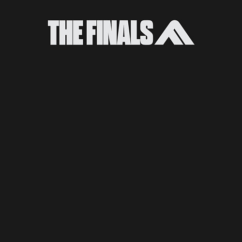 Мужской свитшот The finals logo / Черный – фото 3