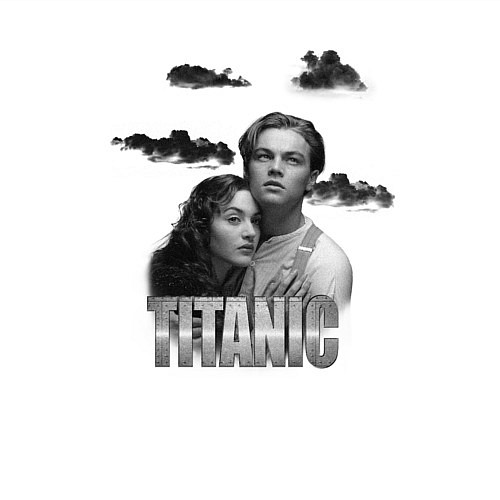 Мужской свитшот Титаник из 90-х / Белый – фото 3