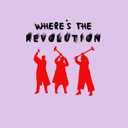 Свитшот хлопковый мужской Depeche Mode - Wheres The Revolution, цвет: лаванда — фото 2