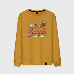 Мужской свитшот Сладкого Рождества