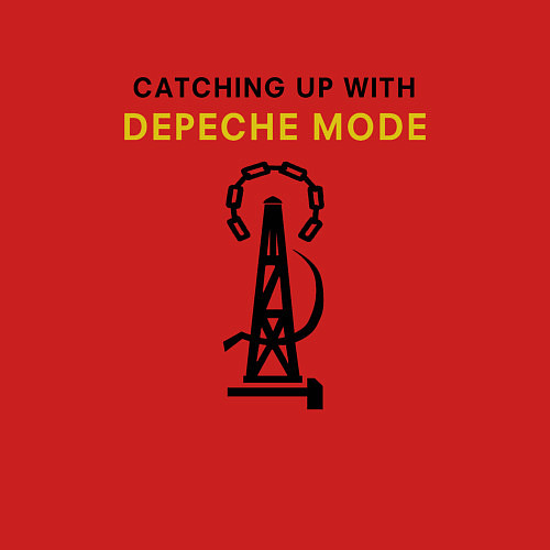 Мужской свитшот Depeche Mode - Catching Up With / Красный – фото 3