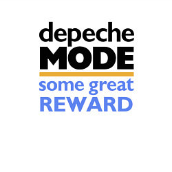 Свитшот хлопковый мужской Depeche Mode - Some Great Reward, цвет: белый — фото 2