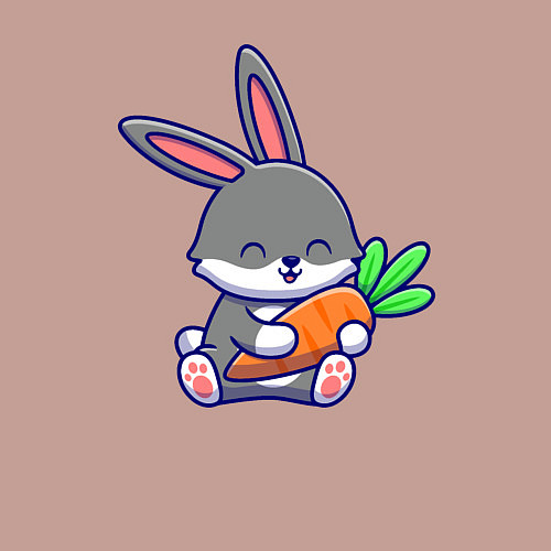 Мужской свитшот Морковные обнимашки / Пыльно-розовый – фото 3