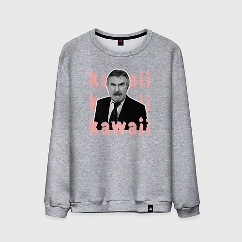 Мужской свитшот Леонид Каневский милашка / Меланж – фото 1