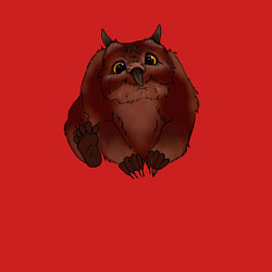 Свитшот хлопковый мужской Детеныш Медвесыча, цвет: красный — фото 2