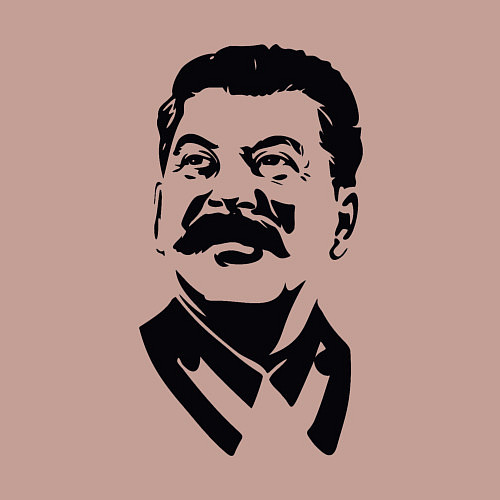 Мужской свитшот Образ Сталина / Пыльно-розовый – фото 3