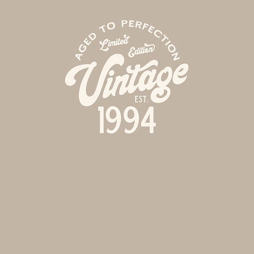 Мужской свитшот 1994 год - выдержанный до совершенства / Миндальный – фото 3