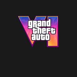 Свитшот хлопковый мужской GTA VI logo, цвет: черный — фото 2