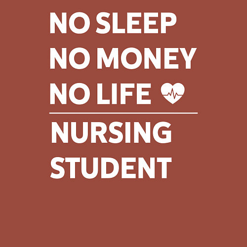 Мужской свитшот Студенты-медики / Кирпичный – фото 3