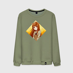 Мужской свитшот Улыбка волчицы