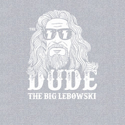 Свитшот хлопковый мужской Чувак, цвет: меланж — фото 2