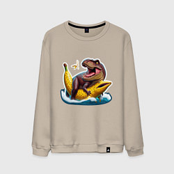 Мужской свитшот Членозавр Рекс