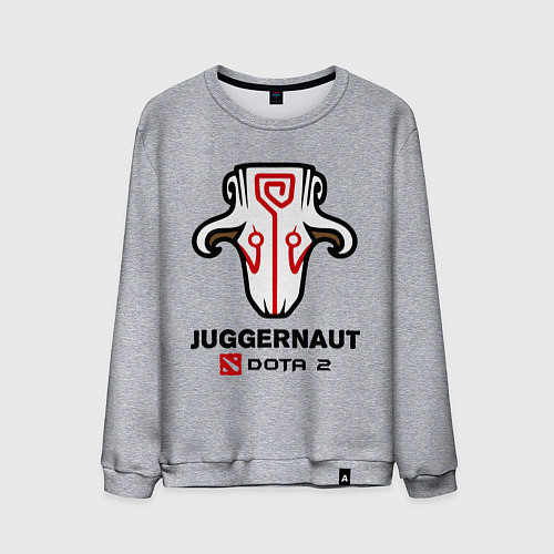 Мужской свитшот Juggernaut Dota 2 / Меланж – фото 1
