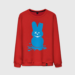 Свитшот хлопковый мужской Blue bunny, цвет: красный