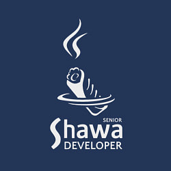 Свитшот хлопковый мужской Senior shawa developer white, цвет: тёмно-синий — фото 2