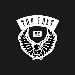 Свитшот хлопковый мужской The Lost MC из GTA, цвет: черный — фото 2