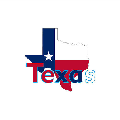 Мужской свитшот Texas / Белый – фото 3