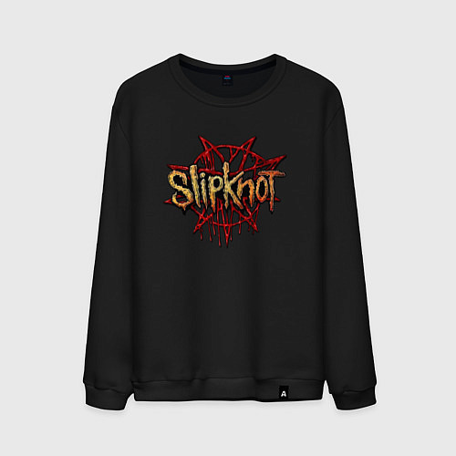 Мужской свитшот Slipknot original / Черный – фото 1