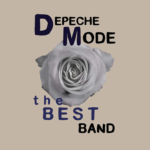 Мужской свитшот Depeche Mode - best of band / Миндальный – фото 3