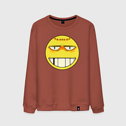 Мужской свитшот Чёткий колобок-гопник